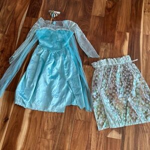 Disney Sparkling Ice Blue Princess Costume